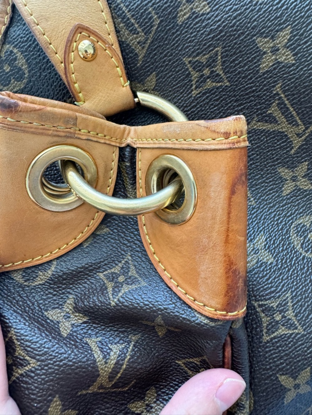 Louis Vuitton Monogram Canvas Galliera GM Vintage - Picture 11 of 15